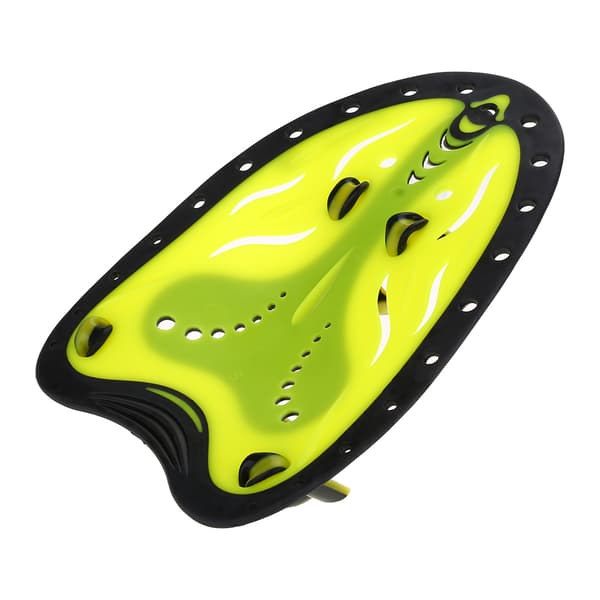 WAL Svømning Dykning Håndfinner Paddles Webbed Training Fin Scuba Udstyr (Gul L)