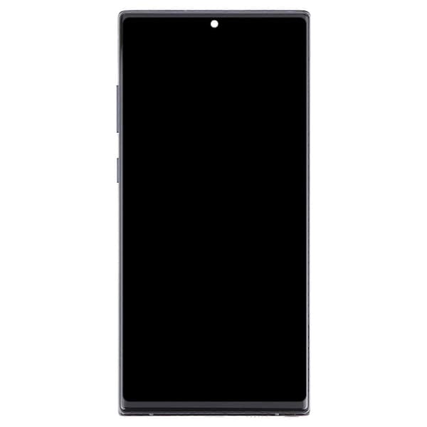 För Samsung Galaxy Note10+ SM-N975F TFT Material LCD-skärm Digitizer Komplett Montering med Ram, Stöder Inte Fingeravtrycksidentifiering (Svart) Svart