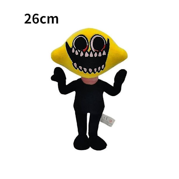 26 cm Friday Night Plush Plush, Funkin, Lemon Pump, Halloween Soft Plush Gift A
