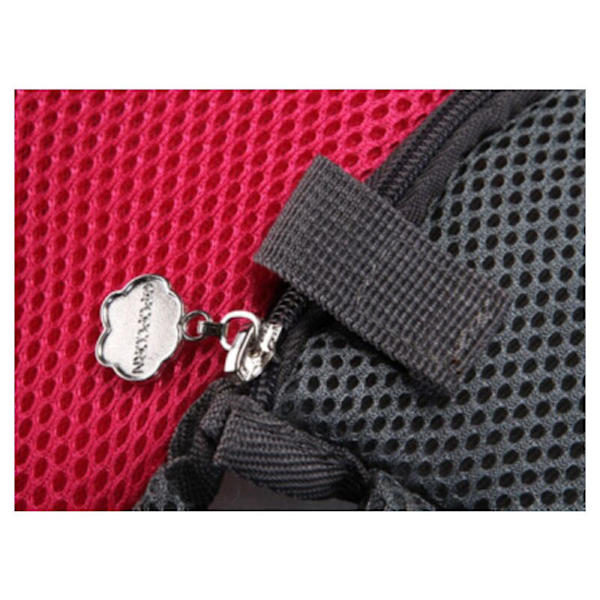 Pet Messenger Bag, Pet Carrier Bag, Andas Mesh Axelväska för små husdjur, Hands Free Bag för katt och hund för Trav