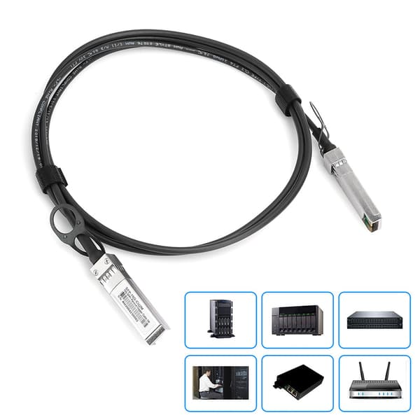 Direct Attach-kabel Enkanalsserverkabel SFP Höghastighets 10G för ThinkServer / HUAWEI (2 meter)