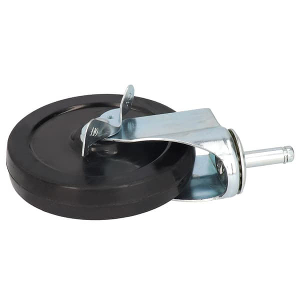 Fjederbelastede portruller Multifunktionel aluminium 5 tommer 90 kg kapacitet sort