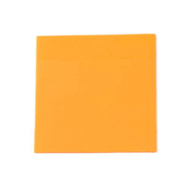 Rensa osynliga post-its blockerar inte PET Post-its N gånger studenter lär sig att markera anteckningar (Five-Pack Orange),