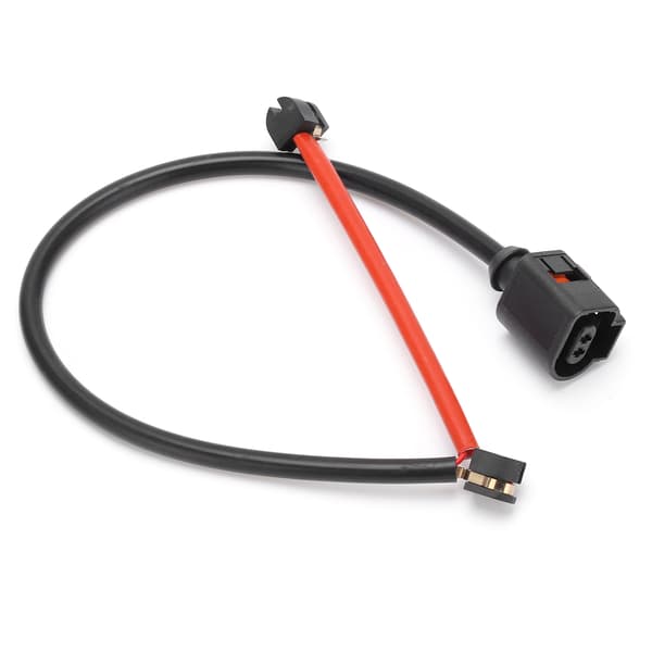 VOLLSUN Bremseklods Slid Sensor Foran 7L0907637 Sort Rød Udskiftning til Porsche Cayenne 2003 2010
