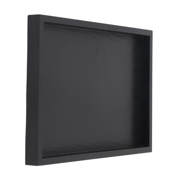 Rektangulær Serveringsbrett i Massivt Tre for Te, Kaffe og Snacks - 22*12*2cm Restauranttallerken 22*12*2cm