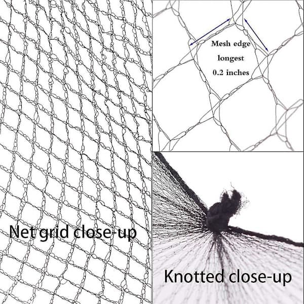 Hårnett 100 stk - Elastisk usynlig elastisk nett for matservering, ballettknute, søvn, kvinner og parykk (Svart)