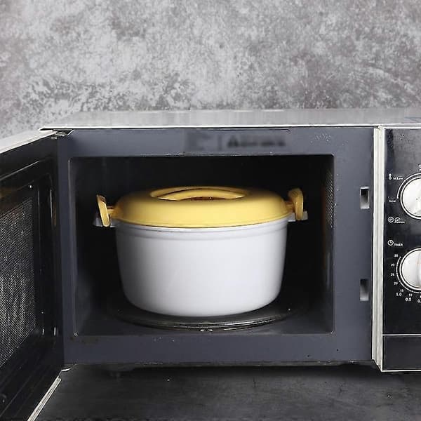 [HT] Bærbar Mikrobølge Ris Koger Multifunktionel Damper 2800ml Isoleret Madkasse Dampudstyr