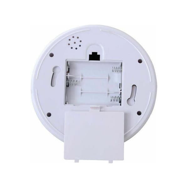 Set med 2 professionella dummy-kupolkameror med blixt, lins och blinkande LED (vit).