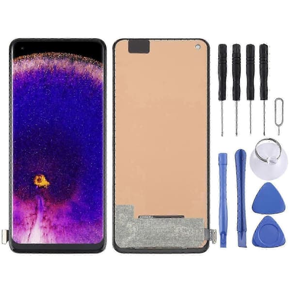 TFT LCD berøringsskjermerstatning for OPPO Find X5 Pro, høykvalitets skjermenhet