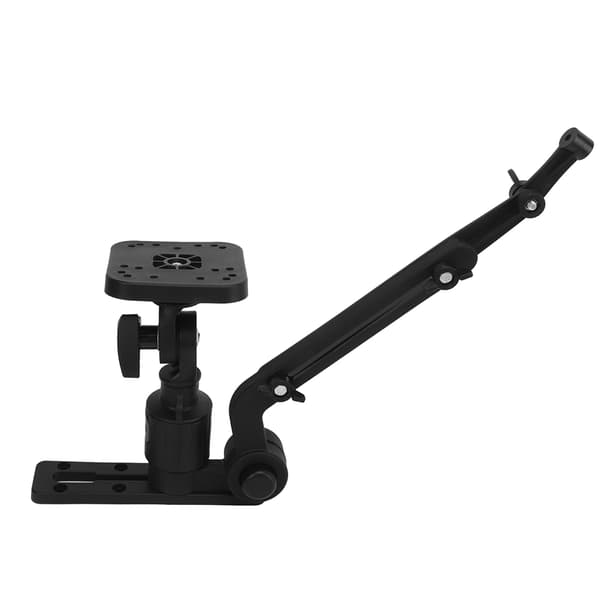 Fish Finder Base Kit Nylon Rustfrit Stål Stærk Spændekraft Transducer Monteringsarm