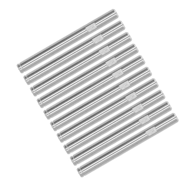 10 stk. børsteløs motoraksel i rustfrit stål 4x42 mm til RC-bil, fly, bådmodel