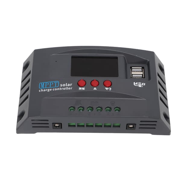 MPPT Solcelleladeregulator Smart Automatisk tilpasning 12V 24V 10Amp Solcelleladeregulator for solsystem