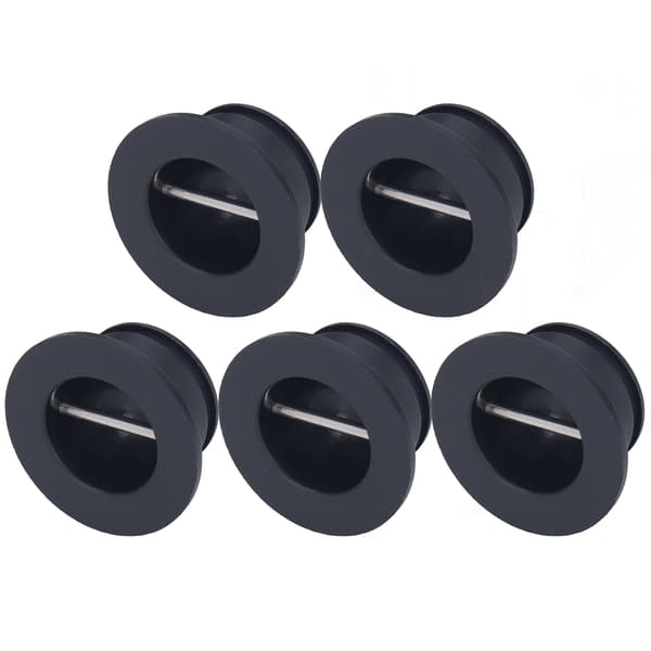 5 kpl Surfboard Plug -korvauspyöreä kuppitulppa Longboardille, musta