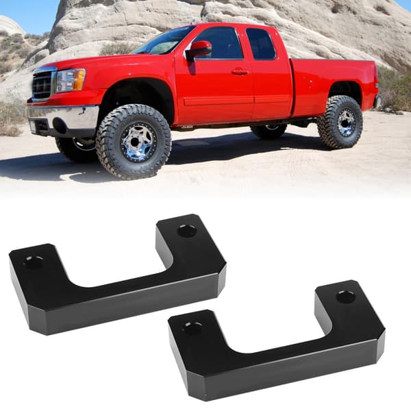 2 Front Coil Spring Spacer Leveling Lift Kit til 07-18 Chevy Silverado GMC Sierra Yukon
