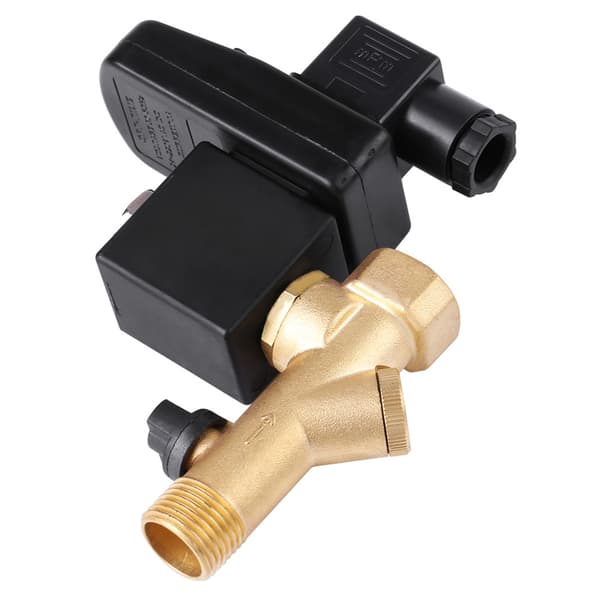 Automatisk Elektronisk Timer Aftapsningsventil til Luftkompressor Kondensat G1/2 DN15 AC230V