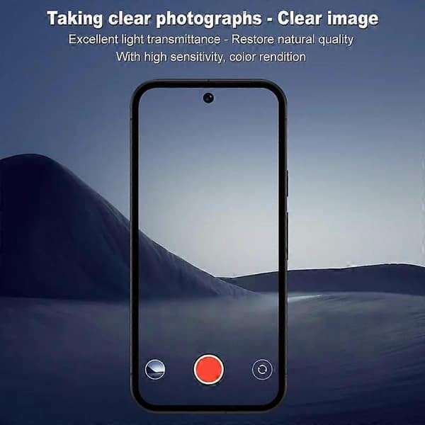 IMAK Bagkamera Linse Glas Film Sort Version Not Specified For Google Pixel 9a