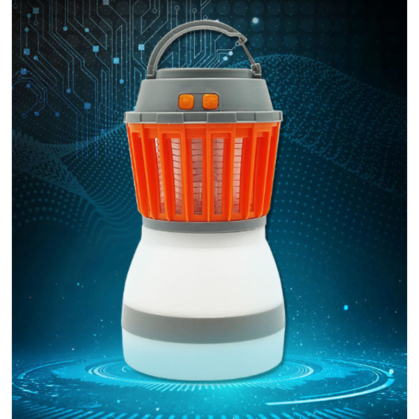 USB genopladelig myggedræberlampe (orange M1 myggedræberlampe) 10,5×9cm,