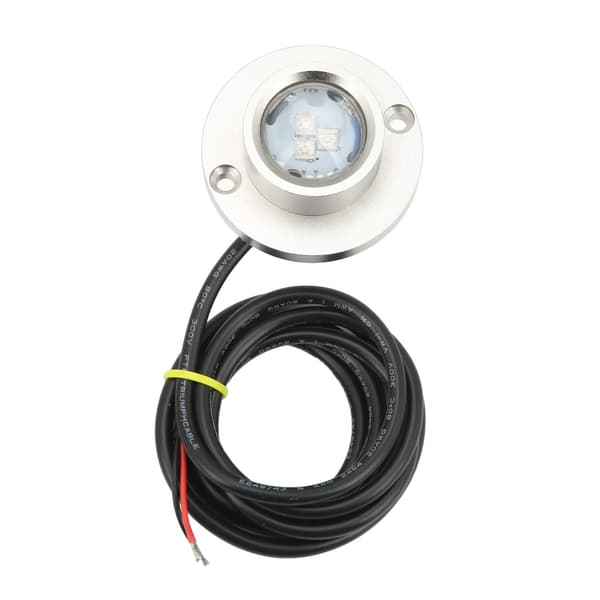 Marine Undervands LED-lys DC 12V 24V Rustfrit Stål Universal Pasform til Båd Yacht Belysning ved Vandet Blå