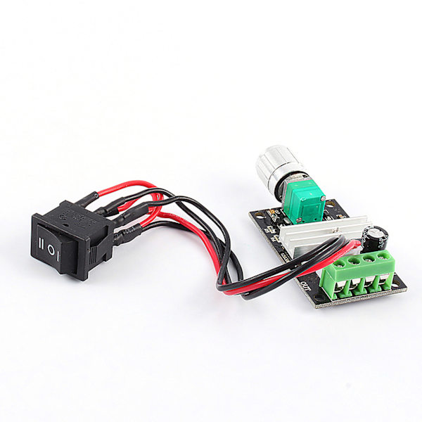 PWM DC Motor Hastighetskontroller 6V til 28V 3A Reversibel Kontroll