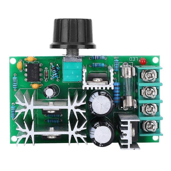 DC Motor Hastighedsregulator Modul PWM Governor Strømregulator Ventilator 12V24V36V48V 20A
