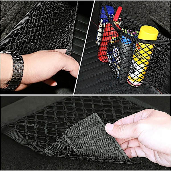 Car Mesh bagagerumsopbevaringspose (25*40 cm 4 STK)