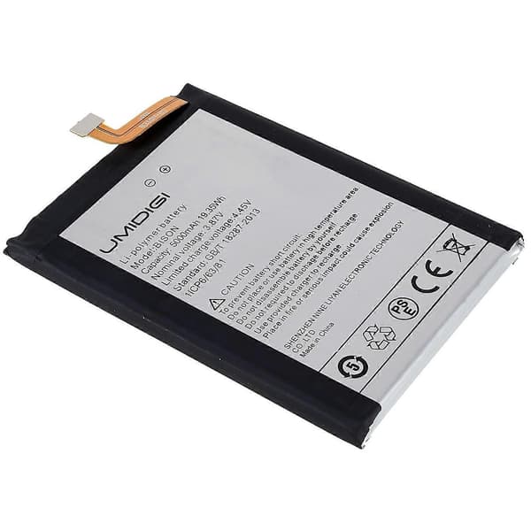 For Umidigi Bison 3.85V 5000mAh Oppladbart Li-Polymer Batteribytte