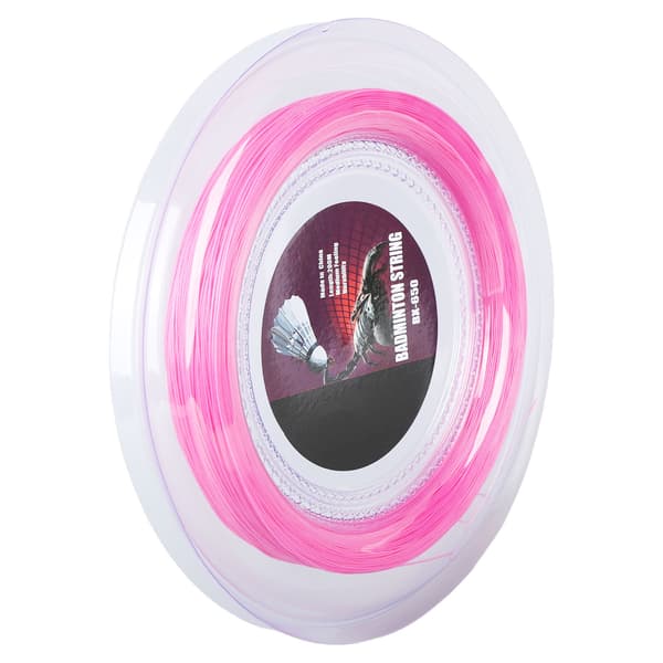 0,72 mm 200 m Badmintonracket String Nylon Badminton Träningsracket String Line BX 650 Rosa