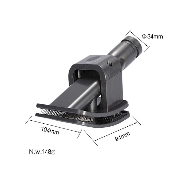 Lemmikkieläinharja hiusharja hiusharja Dyson pölynimurille Tarvikkeet Tarvikkeet Dyson V6 V7 V8,