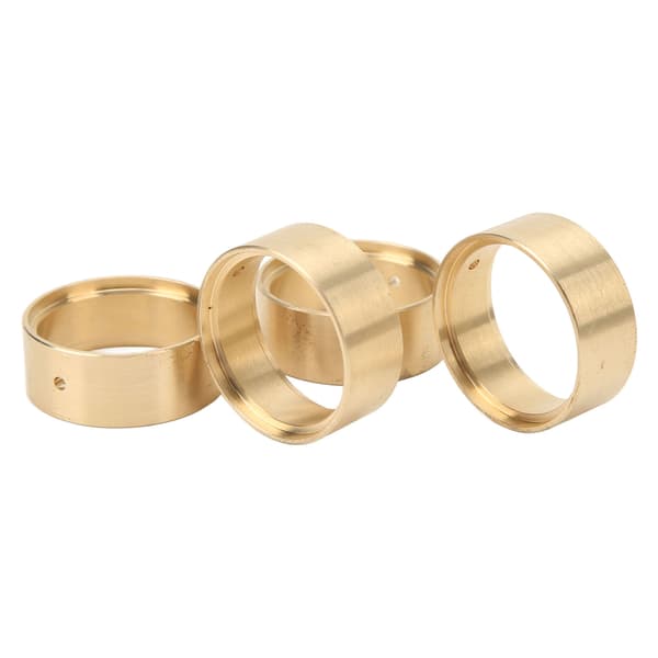 4 stk. Messing intern beadlock ring Klemring til 1,0 tommer hjulfælg til 1/24 RC bilopgraderingsdele