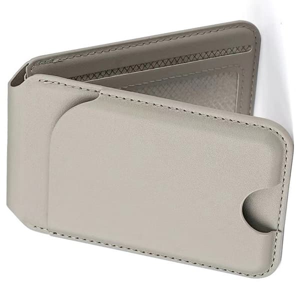 Universal Magsafe Magnetisk Korthållare med Roterbart Ställ - Kompatibelt med iPhone och Android Grey Grey 78