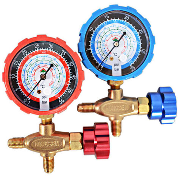 R404a R22 R410 R134A 500 psi 35 kgf/cm² Painemittari uima-altaan suodatinventtiilille Yhteensopiva