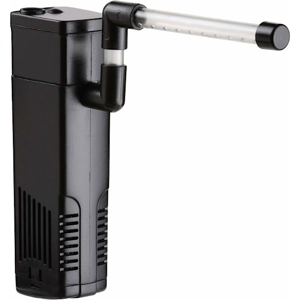 Akvarium internt filter med 3 ------W 200L/H strømningsvannpumpe, internt filter for ferskvannsakvarium opp til 40L