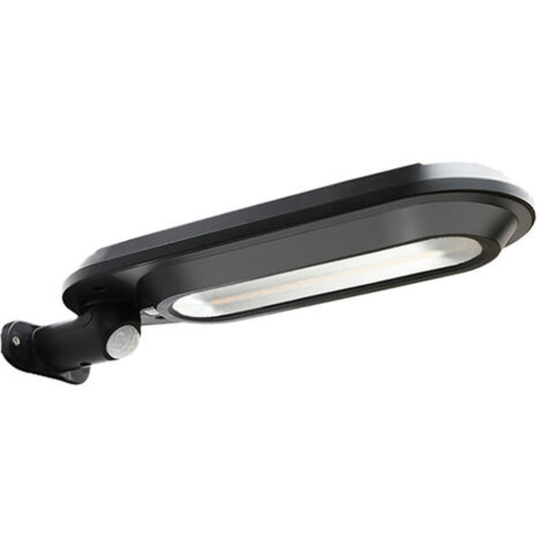 Utomhusvägglampa Solar LED Sensor Utomhusvägglampa Svart Vit Ljus