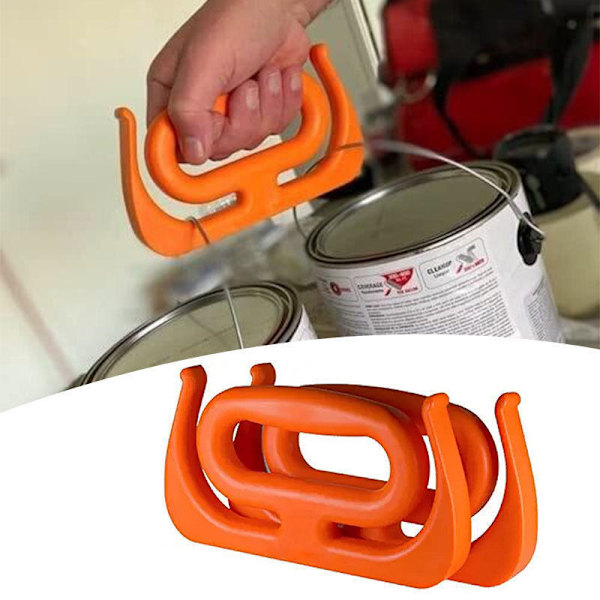 2 kpl Monitoiminen selkäreppu, kuristussuojain, työvoimaa säästävä laite Orange