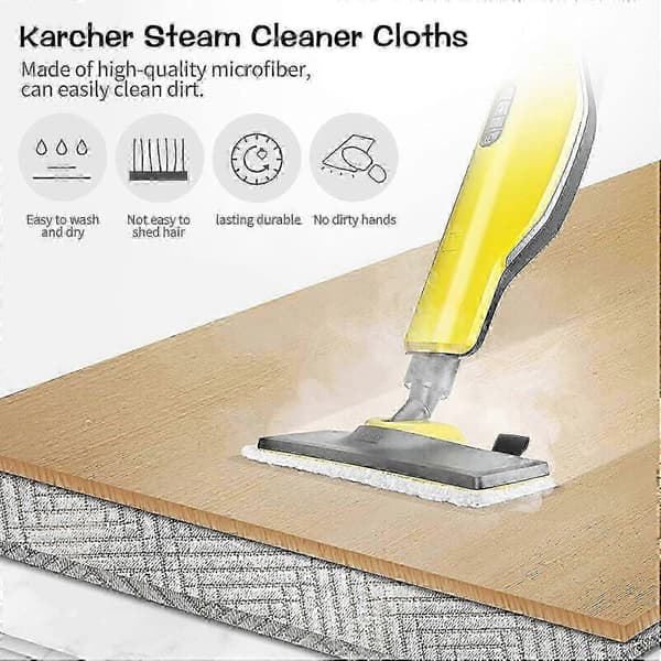5-pak Easyfix damprenserpuder til Karcher SC2-SC5-serien