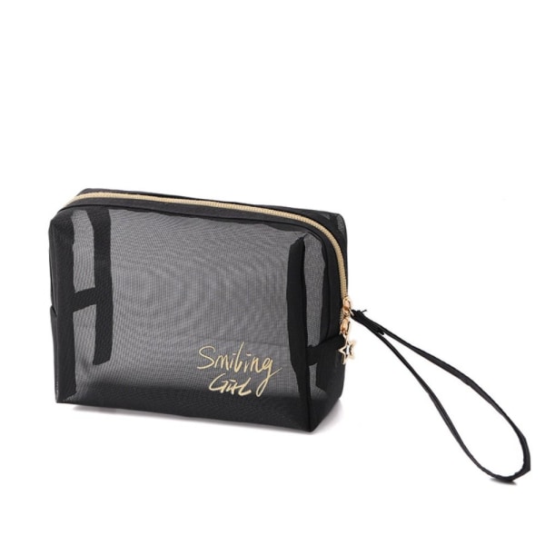 Mesh kosmetiktaske Makeuptaske SORT EE Black E-E