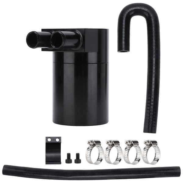 Dobbelt Baffle Oil Catch Can med Slangesæt til N54 335i 135i E90 E92 E82 2006-2010