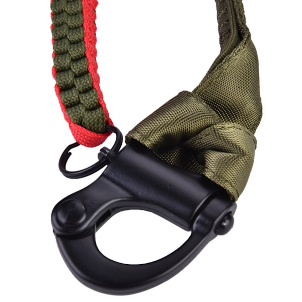 Udendørs CS Essential Gun Rope Taktisk Mission Rope Elastisk Sikkerhedstov Midje Beskyttelse Deluxe Version (Grøn (SL-21-OD)) Green