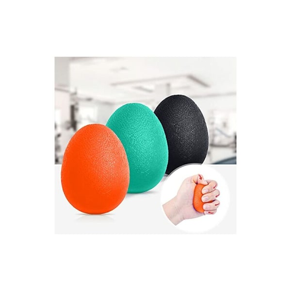Grønn 20kg Grip Rød 25kg Grip Svart 25kg Grip Håndrehabiliteringsball Stressball Fingermotstand og stressball,