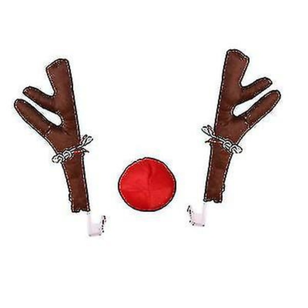 Bil Reindeer Antler Kit Julebilpynt BROWN