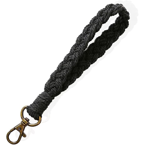 Macrame Nyckelring Handledsband Nyckelring Boho Armbandsband För kvinnor Nyckelband Nyckelring Armband Keychian Kvinnor Presenter
