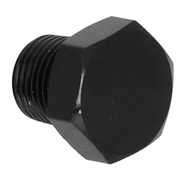 1/8 NPT Svart Aluminiumsplugg for Høykvalitets Drivstoffpumpekontakt Biltilbehør