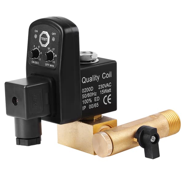 Automatisk Elektronisk Timer Afløbsventil Luftkompressor Kondensat AC230V
