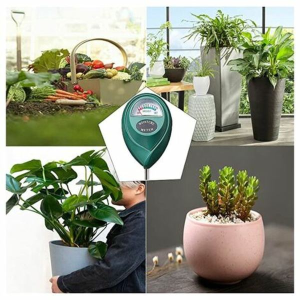 XLUX lang probe hygrometer til brug i dyb jord, vandindikatorsensor, hygrometer til store potteplanter, blomster, garde