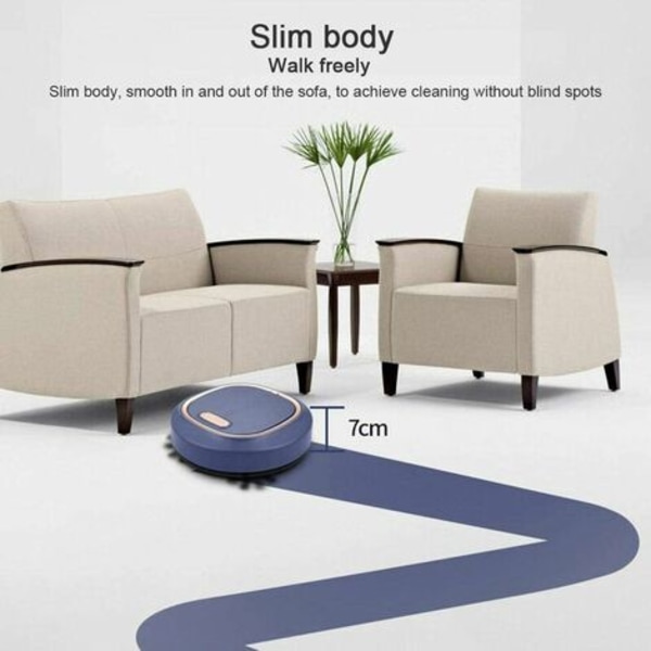 Robottipölynimuri, 3 IN 1 lattiaimuri ja moppi, Super Suction, 1500Pa robottipölynimuri moppaustoiminnolla, Ide