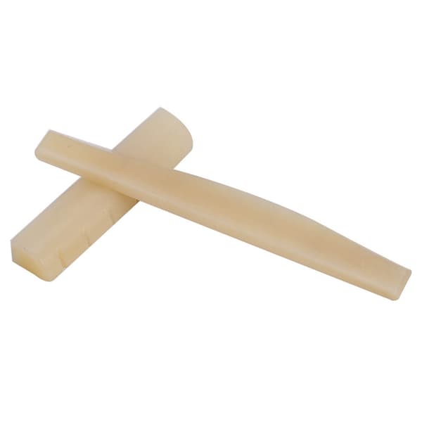 Kamelbensgitarr Övre Sadel Reparationsbyte 6-strängad Folkgitarr Beige