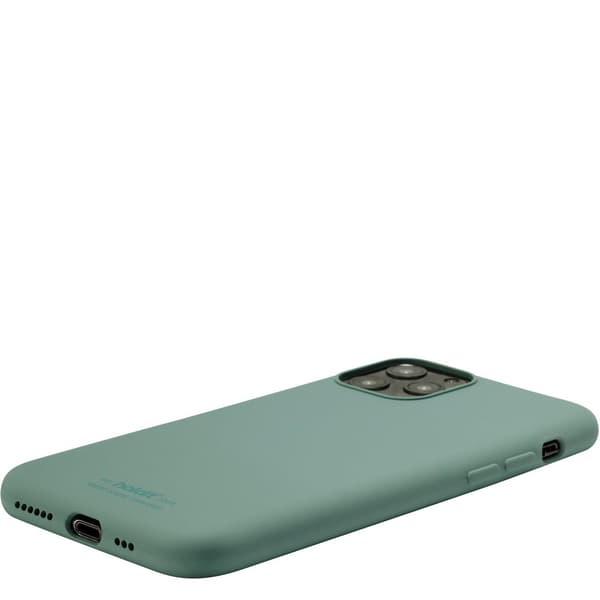 iPhone 11 Pro/X/XS - holdit Mobildeksel Silikon - Moss Green Grön Silikon