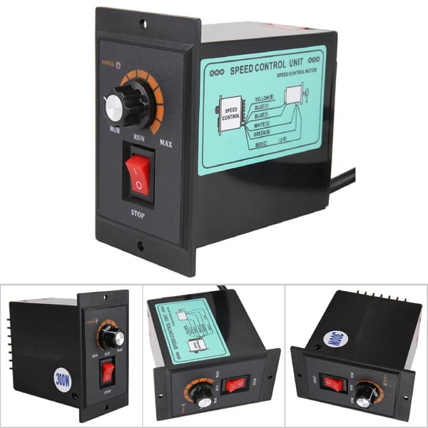 Enfas AC Motor Hastighetskontroller 220V 50 60Hz 300W