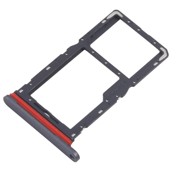 För Galaxy Tab A11+ SM-X236/X230 KOMPATIBEL SIM + Micro SD-kortfack Black