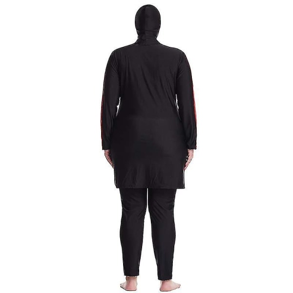 Mu Naisten uimapuku Islamic Beach Burkini -uimapuvut pluskokoinen XL